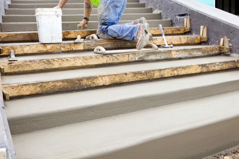 Concrete Steps Installation